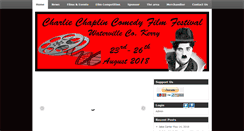 Desktop Screenshot of chaplinfilmfestival.com