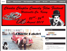 Tablet Screenshot of chaplinfilmfestival.com